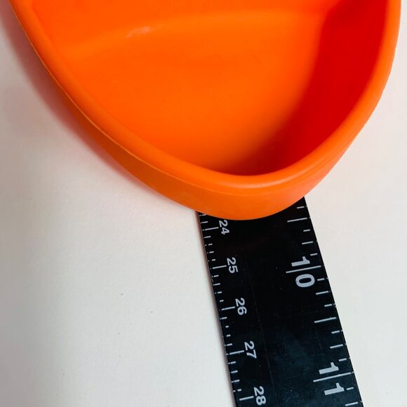 Healthy Eating Toddler Carrot Plate Shaped Silicone Feeding Set Utensils Straw - Picture 6 of 14